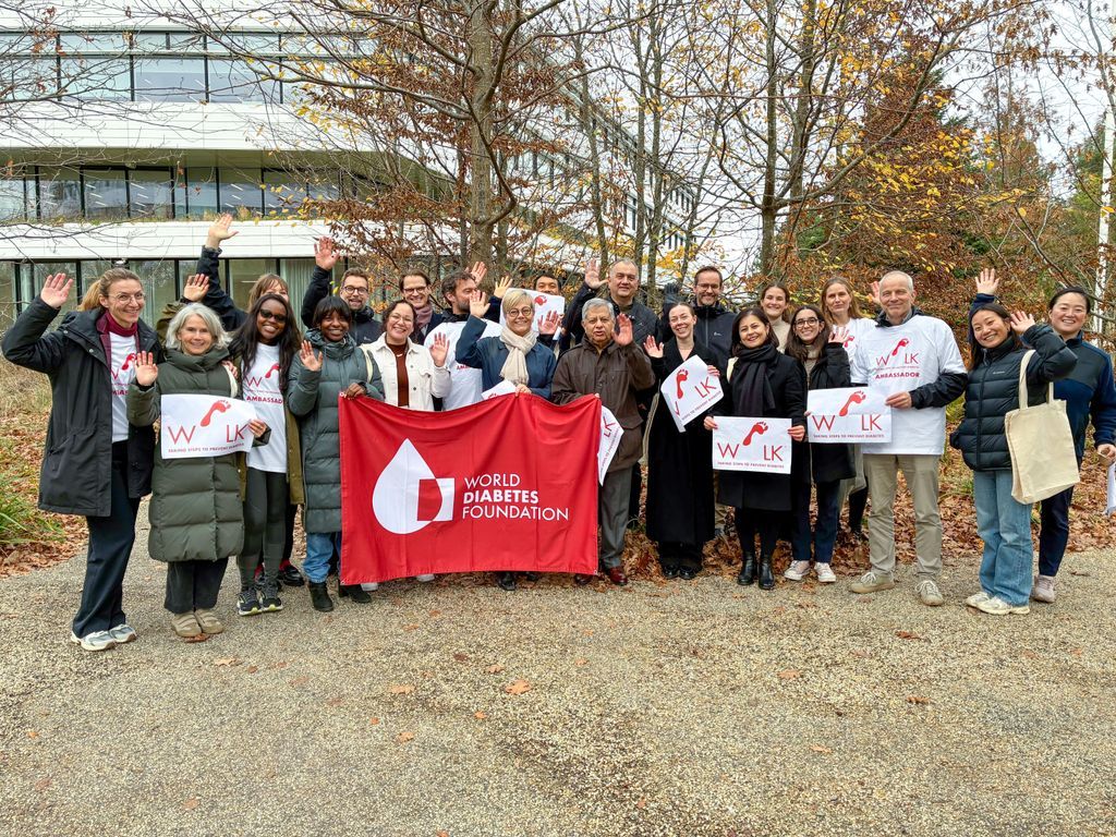 #GlobalDiabetesWalk; taking steps to prevent #diabetes with the @WorldDiabetesF yesterday on #WorldDiabetesDay2025 at Denmark!