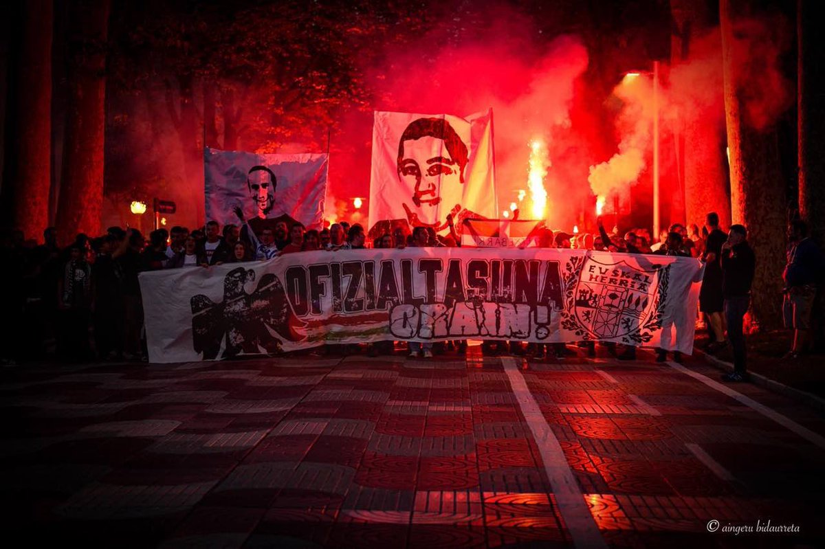Sance1898's tweet image. OFIZIALTASUNAREN BIDEAN EUSKAL HERRIA ASKE