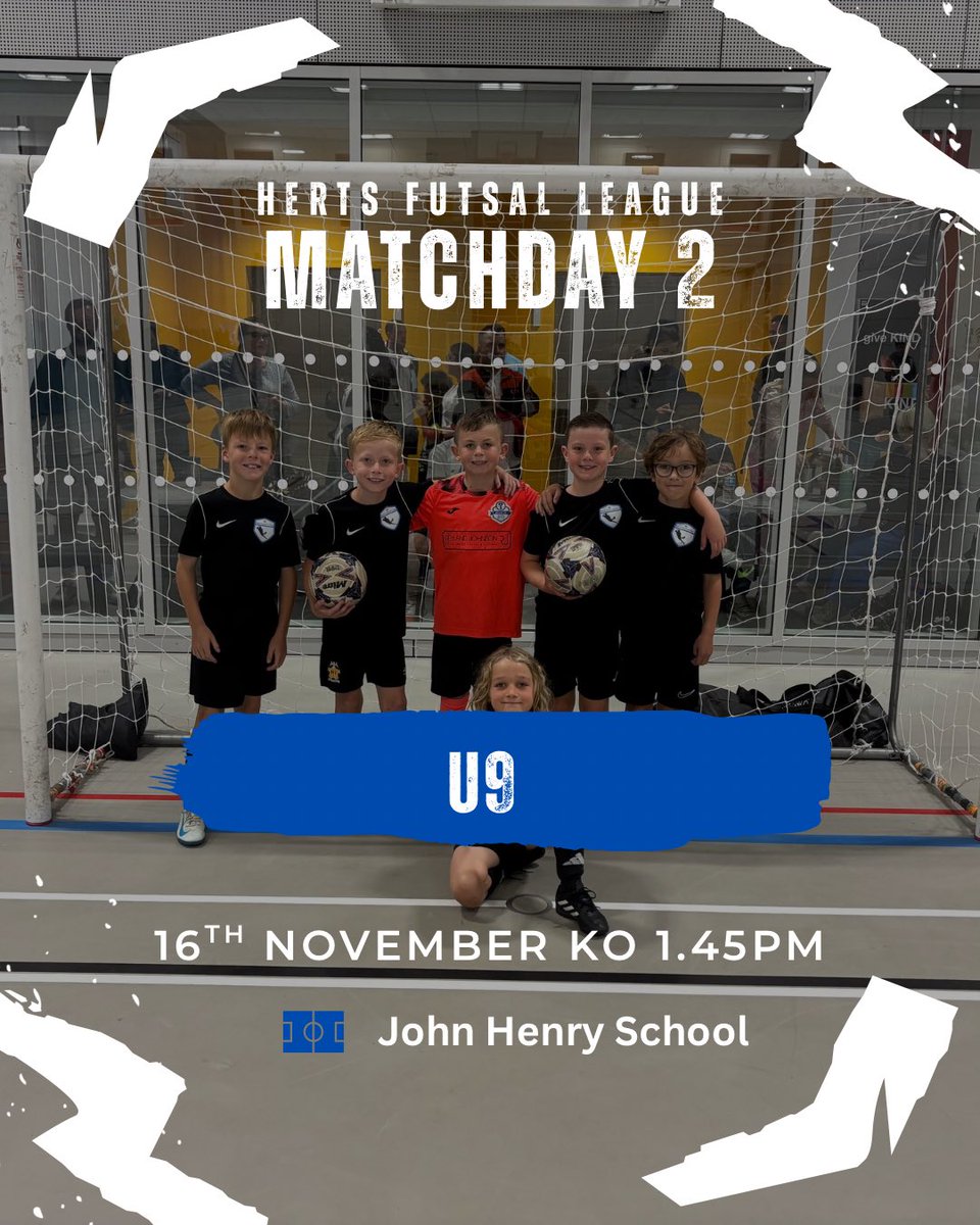 FutsalFor's tweet image. MD2 for our U9s tomorrow in the Herts Futsal League. The boys played superbly  on the opening day and are looking to replicate that tomorrow 💪 ⚽️