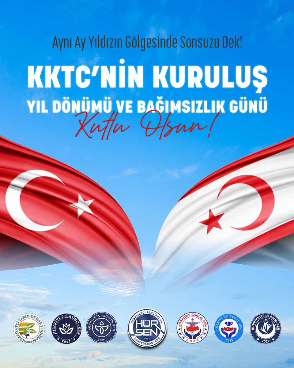 muzafferg1625's tweet image. Aynı Ay ve Yıldızın Altında Sonsuza Dek Ana ve Yavru Kardeş İki Ülke 

#Kktc&apos;nin Kuruluş ve Bağımsızlık Günü Kutlu Olsun.
#NeMutluTürkümDiyene