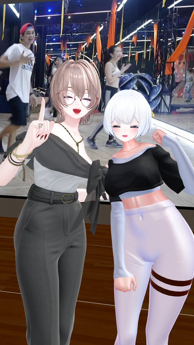 unie123Vrc's tweet image. 今日の ＃PyPyDance💃