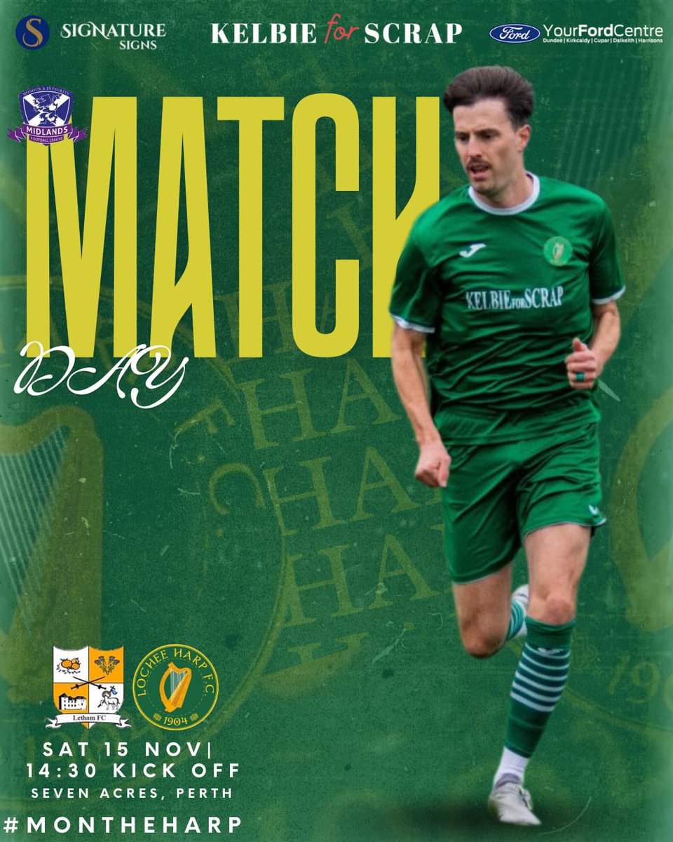 🟢🟢🟢 MATCHDAY 🟢🟢🟢

We’re on the road today, heading to Letham

It’s set to be a cold one, so wrap up warm if you’re travelling to support

For the 2nd week in a row, John Dunn will take charge alongside Mark Kelly, with illness still keeping both the Gaffer &amp; Chris sidelined