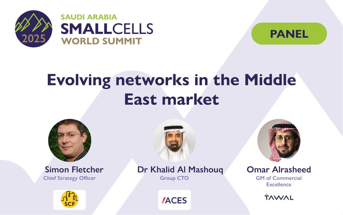 Small Cells World Summit tweet media