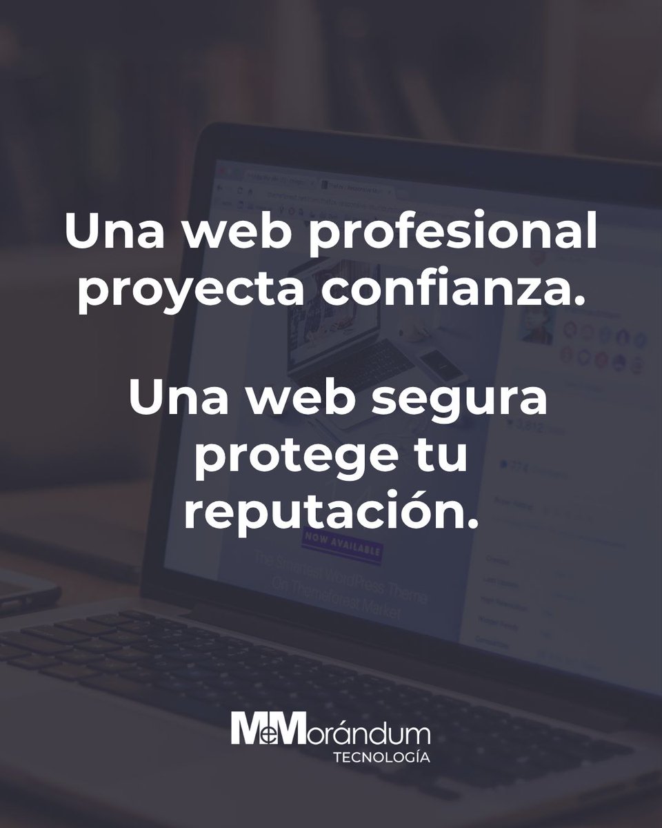 memorandum_es's tweet image. Descubre todos nuestros servicios en memorandum.es

Si tienes un proyecto en mente, cuéntanoslo. Te ayudaremos a hacerlo realidad.
📞 876 01 99 22 | ✉️ info@memorandum.es

#DesarrolloWeb #Ciberseguridad #TransformacionDigital #UX #MemorandumMultimedia #SEO