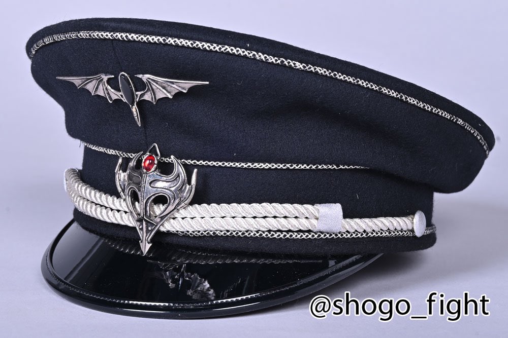7.聖飢魔IIエース長官帽子 JAP工房製 未使用ですがずっと封印してい