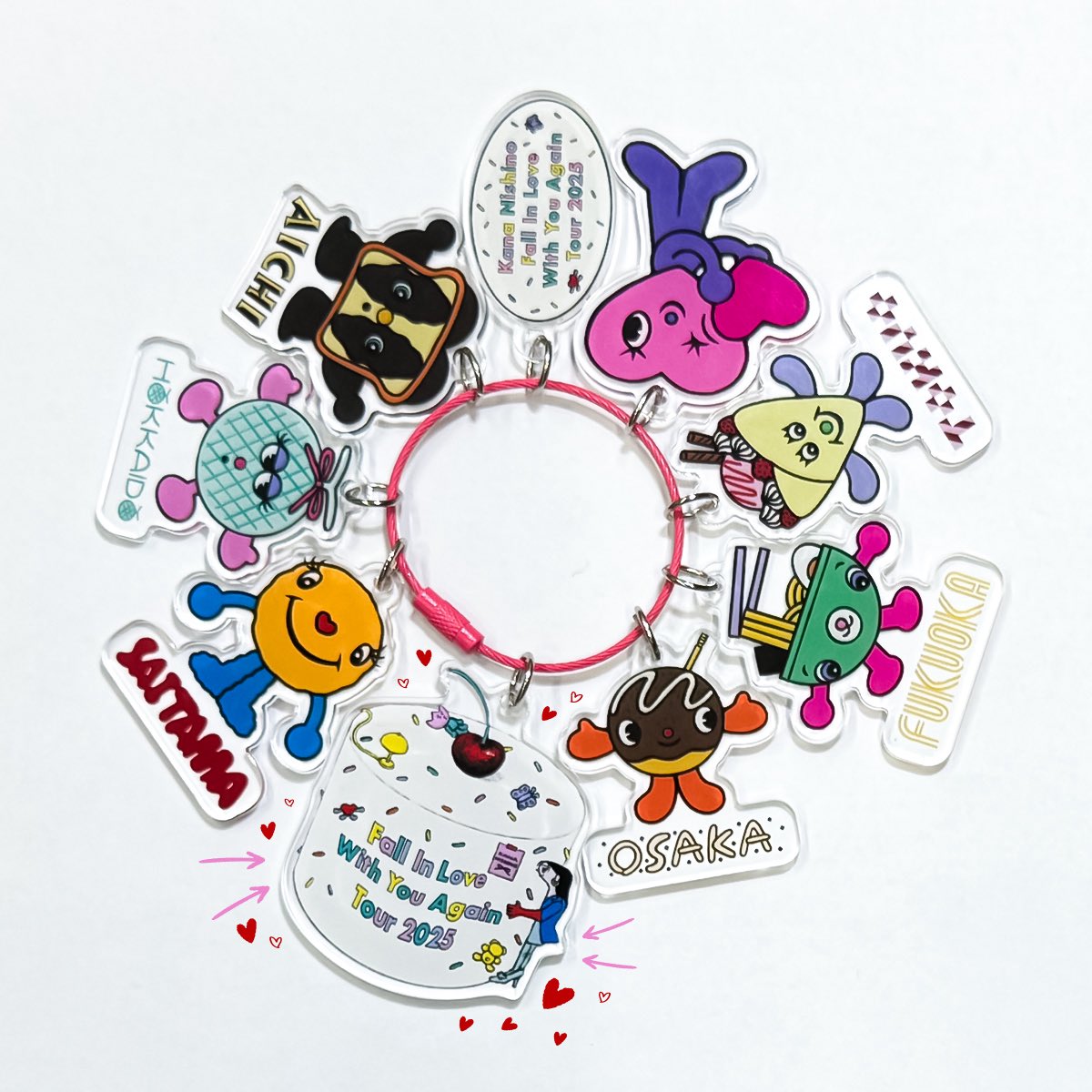 ご当地を表してて可愛い💞