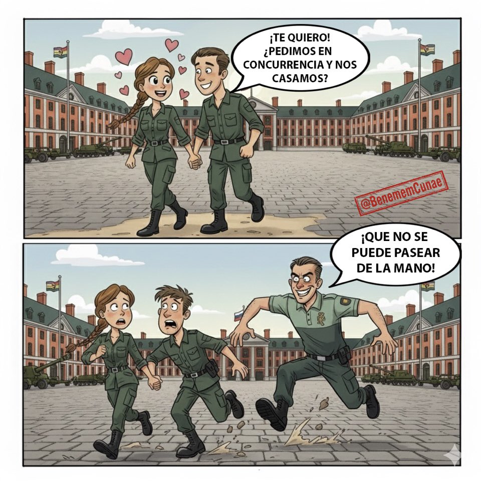 Como es tradición, empiezan a aparecer las primeras parejas en la Academia y los paseos de la mano por el Centro.