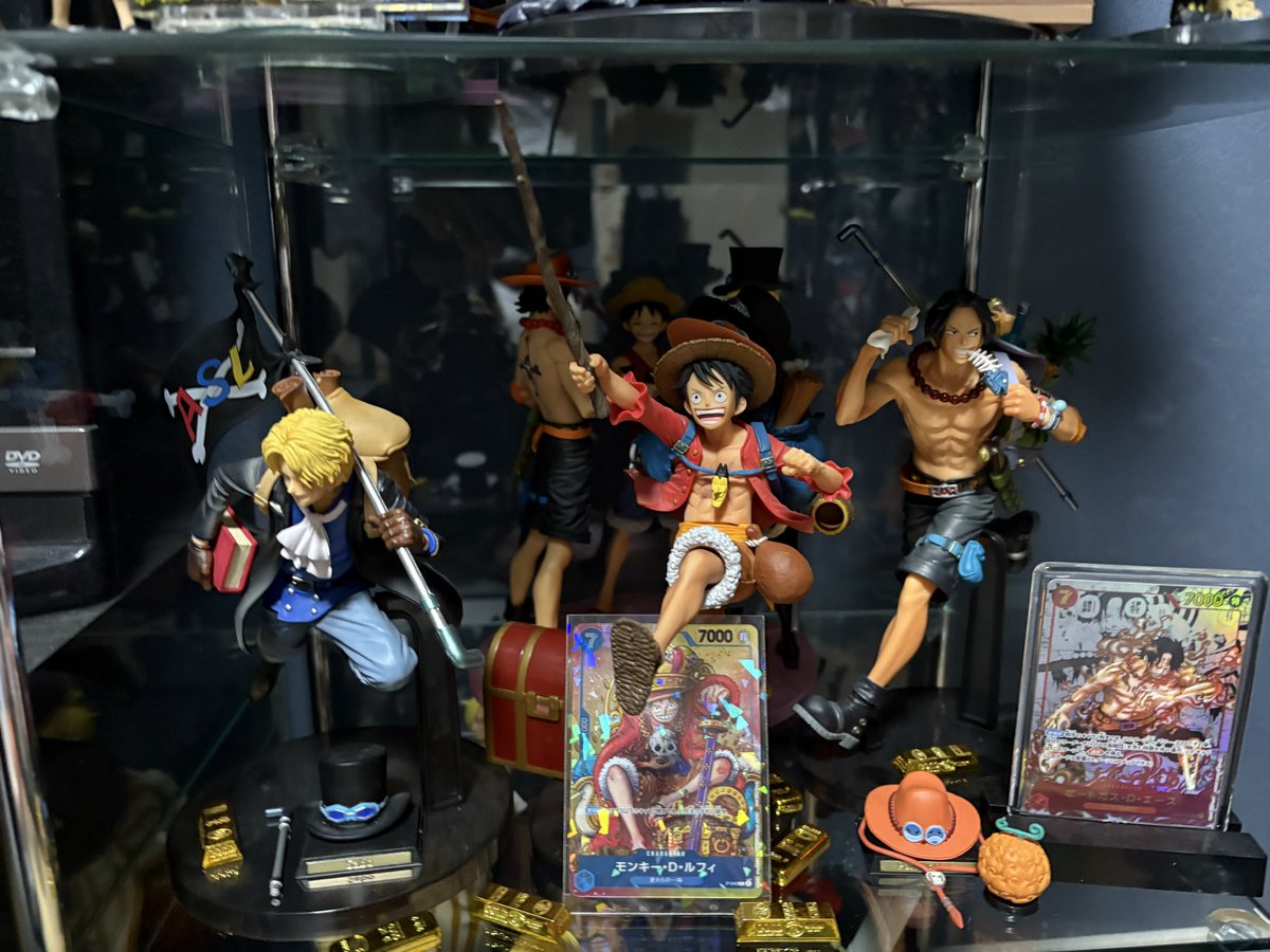 隔離期間を利用して、こないだ買ったフィギュアケースにフィギュア入れ