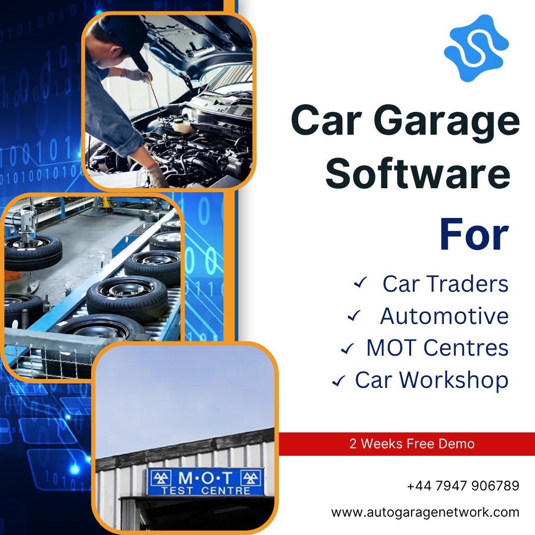 autogaragent's tweet image. Run your garage smarter, not harder. Autogaragenetwork—UK’s #1 software for car traders, MOT centres &amp;amp; workshops.

📞 | +44 7947 906789
📧 | info@autogaragenetwork.com
🌐 | autogaragenetwork.com

#autogaragenetwork #GarageSoftware #AutomotiveSoftware #cardealersoftware