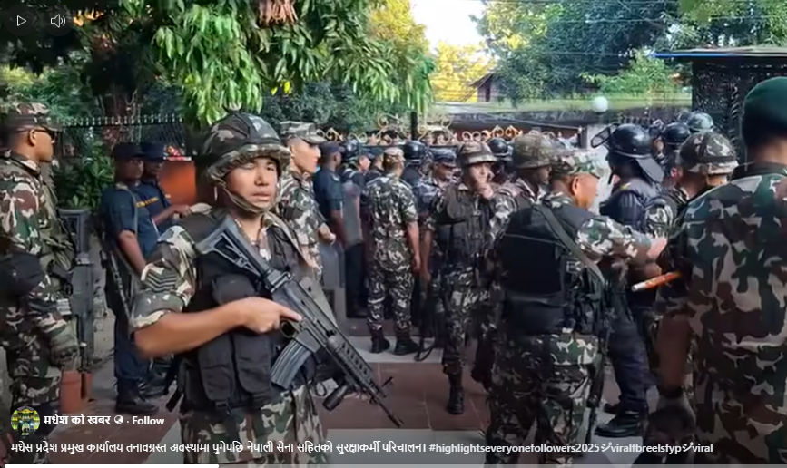 drckraut's tweet image. More than two-third (74) members from 7-party alliance holding Madhesh Assembly meeting in the premises with the Deputy Speaker, as the impeached Speaker/CM in coordination with police &amp;amp; army attempted to block it @UN @UNHumanRights @USEmbassyNepal @EUinNepal @IndiaInNepal