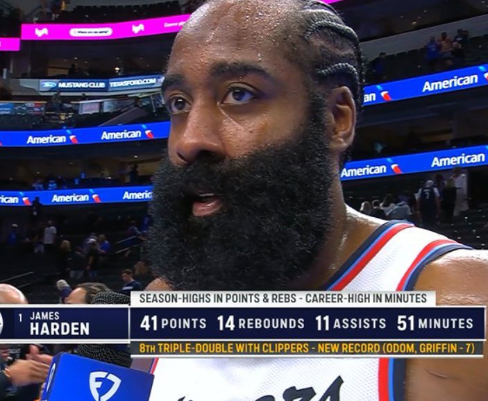 James Harden 40 Sayıyla Triple Double yapan en yaşlı oyuncu oldu 🔥

LeBron'a çakan var