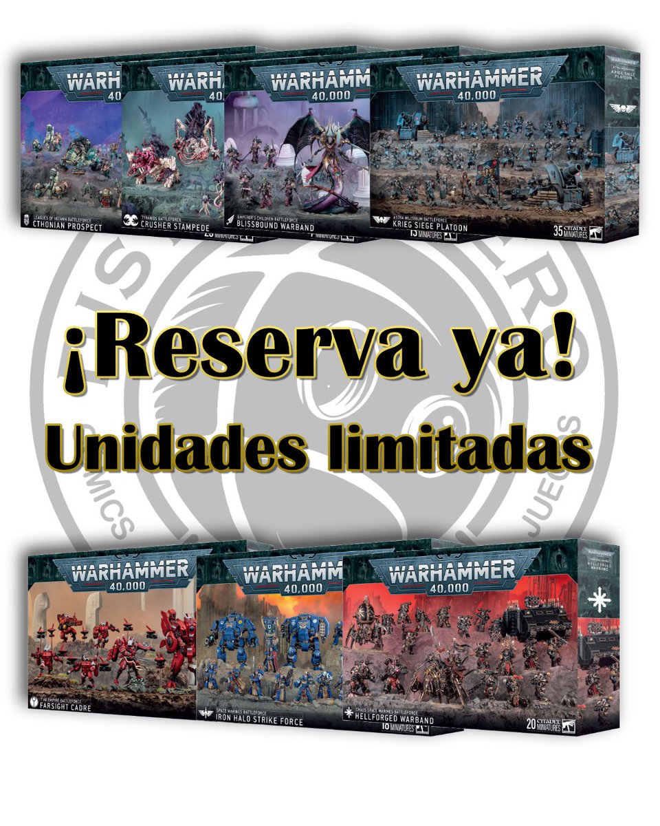 DistritoZer0's tweet image. ¡Tenemos un stock muy limitado de Battleforces en nuestra web! ¡Haz tu reserva de las cajas más esperadas del año con un 20% de dto!

distritozero.es/categoria/game…