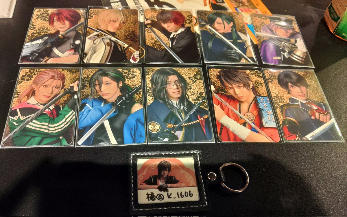 k_1606's tweet photo. 【交換譲渡】ミュージカル刀剣乱舞　刀ミュ　乱舞博覧会　ランダムふぉとカード　シブツタ

譲：★後家、★髭切、★肥前、★青江、☆清麿、☆村雲、☆笹貫、☆南海、☆陸奥守、堀川、篭手切2、岩融3、御手杵2、巴、物吉2、浦島、大和守2、鬼丸2、日向、大典太、ソハヤ、

→ https://t.co/UT4XPJmisK