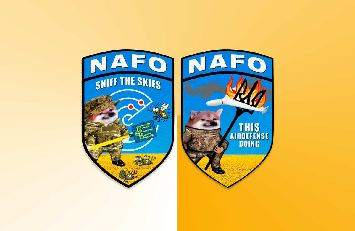 69thSB's tweet image. 😎 NAFO Forgers x 69th Sniffing Brigade are at 33% (€6,797.56 / €20,500) in our mission to equip the 13th Air Defense Command post with a NAFO Truck 3.0 🇺🇦

🔗 Join this campaign: help99.co/patches/nafo-f…

Every €100+ donor gets a limited NAFO Forgers patch 👊

Let’s keep…