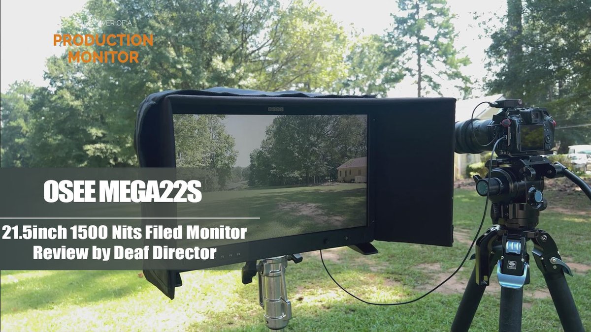 osee_tech's tweet image. Mega22S 21.5 inch 10bit 1500nits Field Monitor Review by Deaf Director @DeafDirector
youtu.be/kTAnBixeozM
.
.
#oseetech  #cameragear #filmgear #filmset #cinegear #OseeMega22S #filmmaker #productioncompany #filmmaking #filmproduction #videomaker #Mega22S  #videopromo