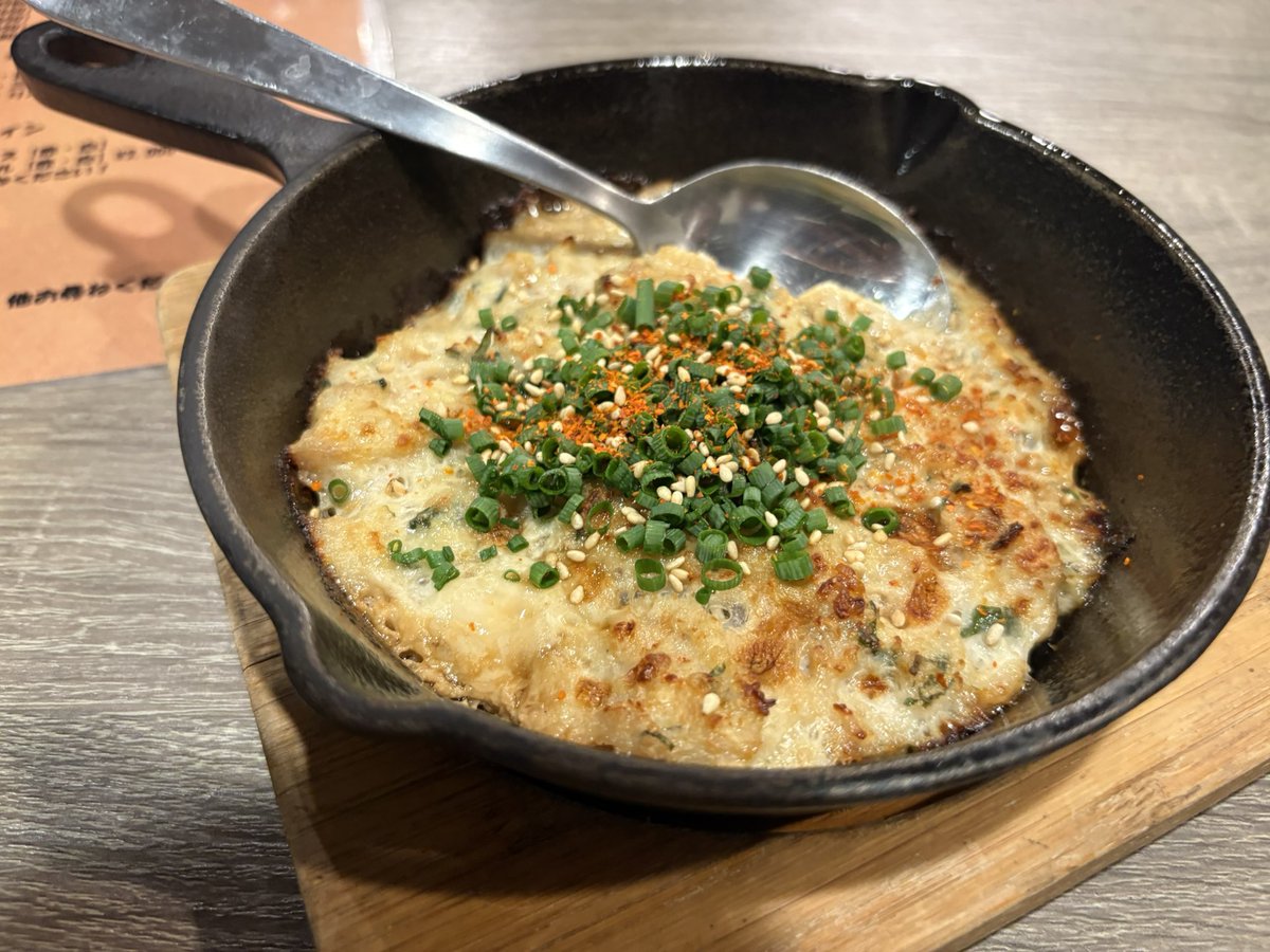 つくねを鉄板焼きにしてみました。そしたらとても美味いです。