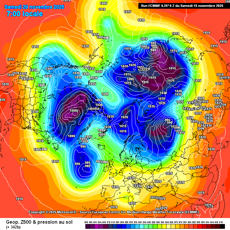 PvForecast's tweet photo. Late nov25 #winteroutlook EC0z https://t.co/LxSVcIYFtX