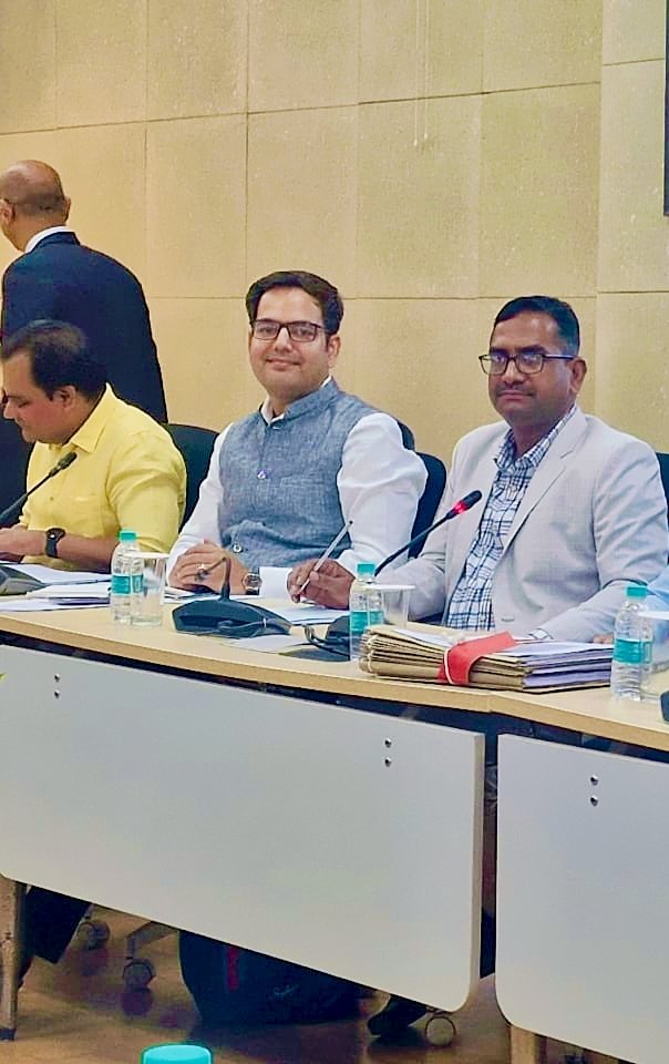 nirajkumar1988's tweet image. A fruitful visit to Rajbhavan (Governor House) Lucknow for NAAC presentation.
We are grateful to the honourable Chancellor Madam for her valuable suggestions and enriching insights 
🙏