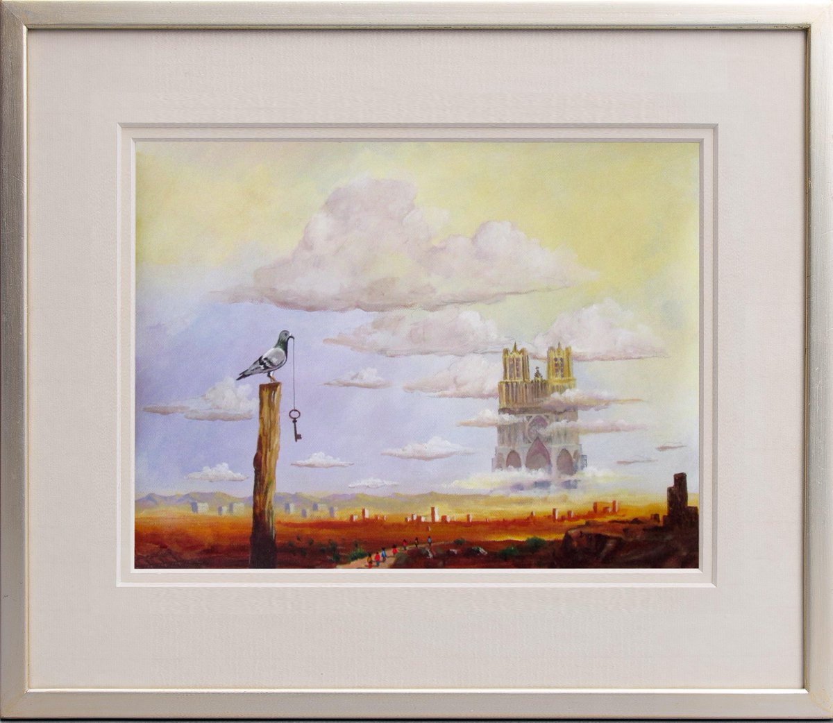 ChehadeAssaad's tweet image. When injustice becomes an empty idea, stripped of meaning and context, violence follows — for the void of sense calls forth the excess of action. Thus, the oppressed become, in turn, the makers of injustice.

-The Apparition (5), 2025. Acrylic on canvas-textured paper. 31x 41cm.