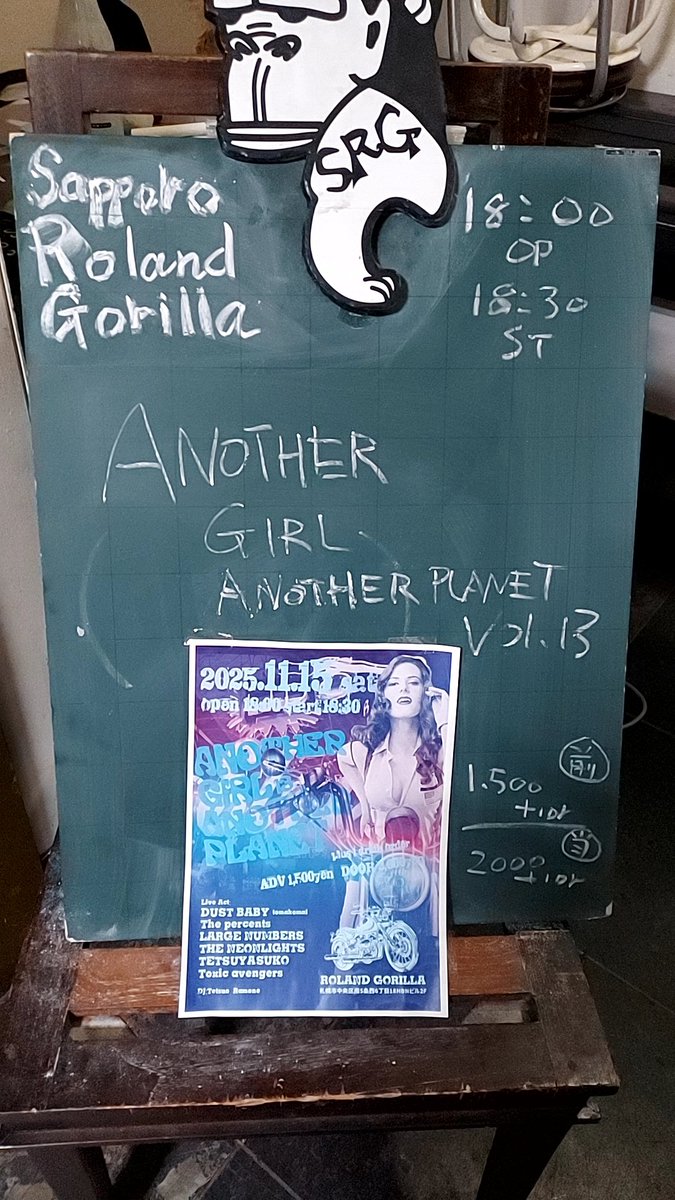 本日二ヶ所目はローランドゴリラから