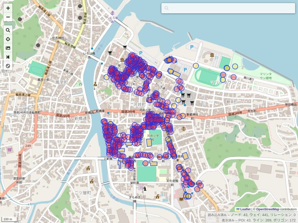 K_Sakanoshita's tweet image. 今日は能登半島の輪島市へ。レンタサイクルで回りつつ、建物の倒壊状況を記録。3時間みっちり作業して、朝市は1/3ほど更新したけど、まだまだ不十分。
来年の春にも行こうと思いつつ、誰かに頼まれた訳でも、仕事でも無いのに、何故行くんだろう。自分でも少し不思議な気持ち。
#OpenStreetMap