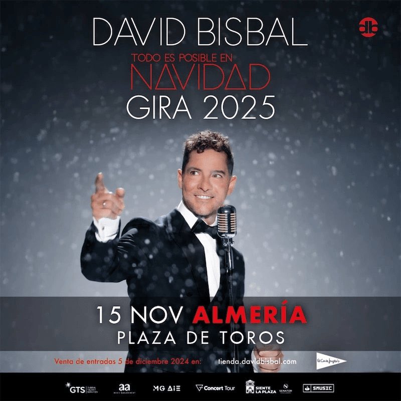 dbfansdevzla's tweet image. Y por fin llegó el día! 
Hoy nuestro @davidbisbal comienza su gira de navidad. 🎄en su tierra natal Almeria, todo un sueño porque
#TodoEsPosibleEnNavidad ✨🎁