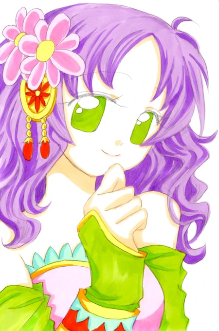 再掲です。 #過去絵 #イラスト