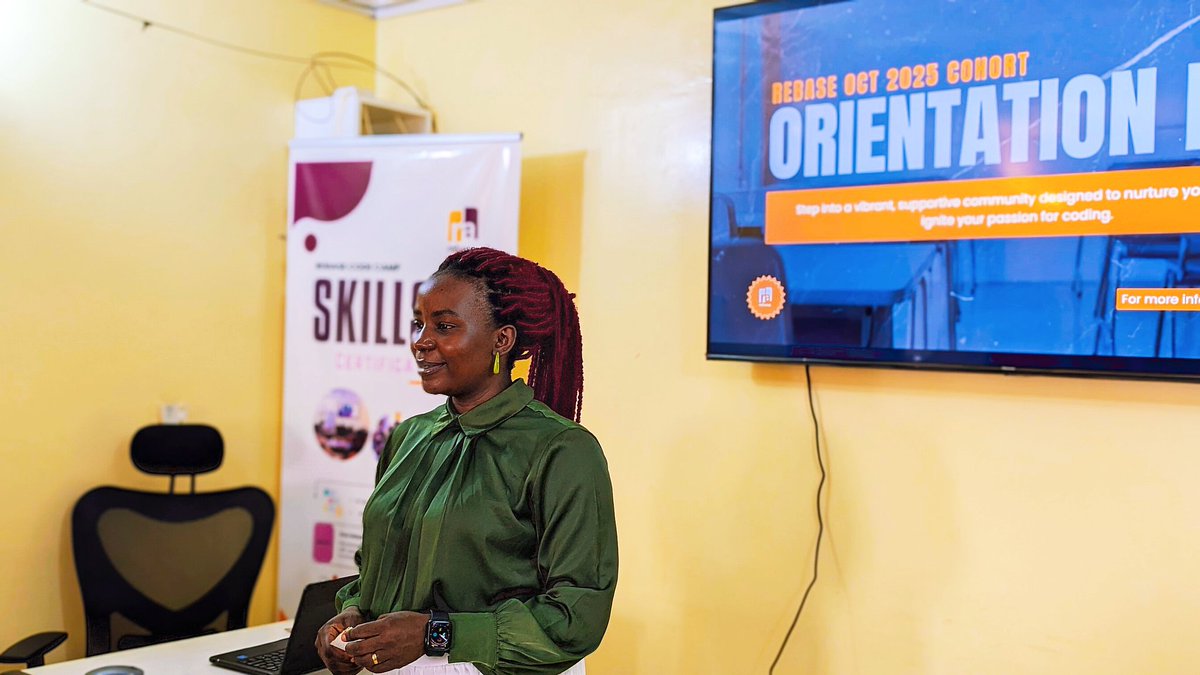 RebaseCodeCamp's tweet image. Orientation Day at Rebase Code Camp!

We can see vibrant eyes and eager minds!

#OrientationDay #Oct2025Cohort #RebaseCodeCamp