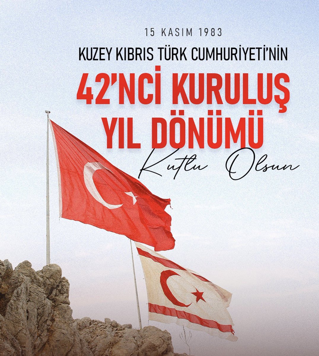 Türklük ve  #MemleketAşkıyla emeği geçenlerden Allah razı olsun #Şehit ve #Gazi lerimizin mekanı cennet olsun #KKTC #NeMutluTürkümDiyene