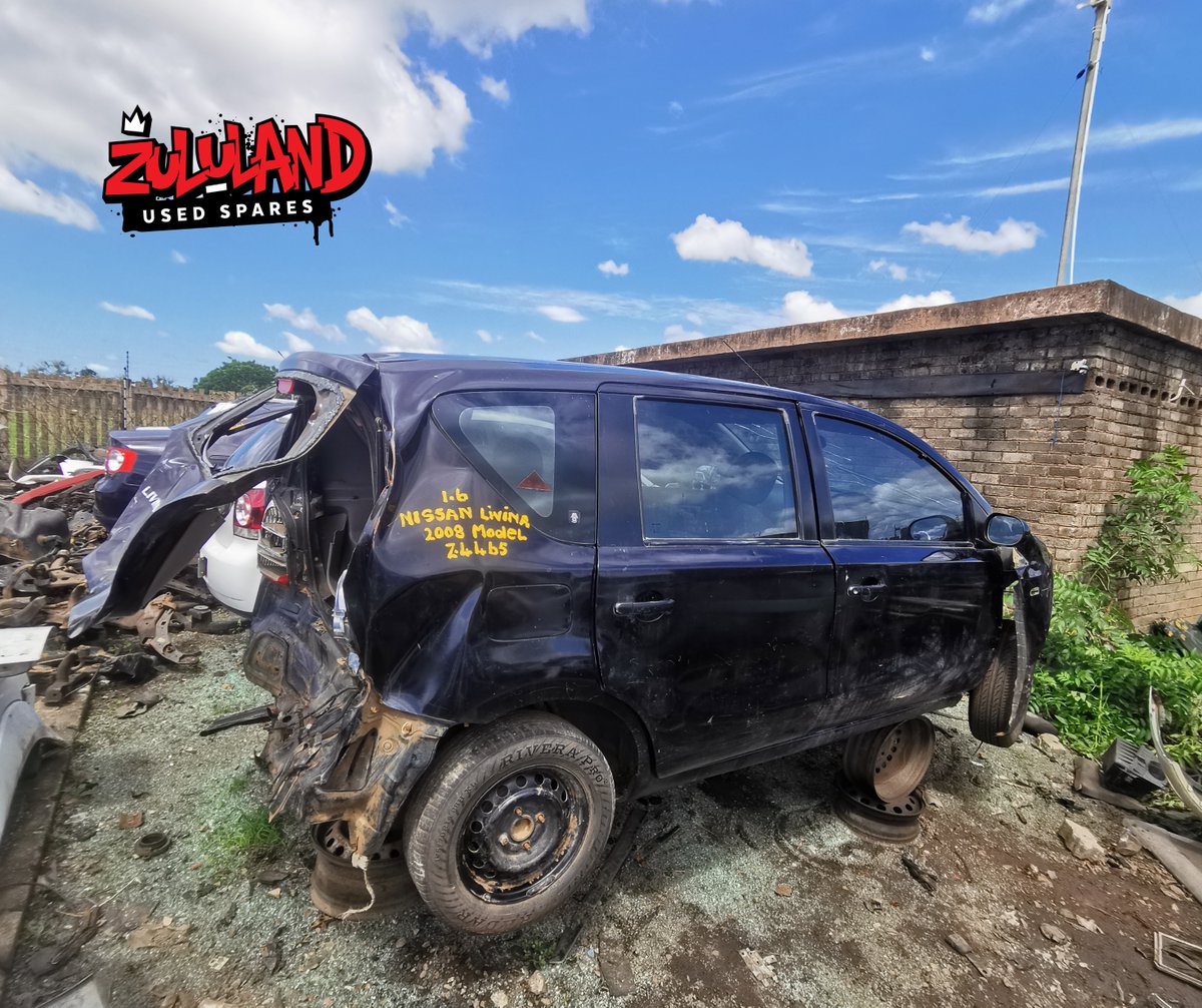 ZUS_ZA's tweet photo. Nissan Grand Livina 1.6 - Available for Spares.
Come by at Shop 29 on 67 Tanner Road, Empangeni Rail.
#nissan #nissanlivina #usedspares https://t.co/laqGxB2ivV