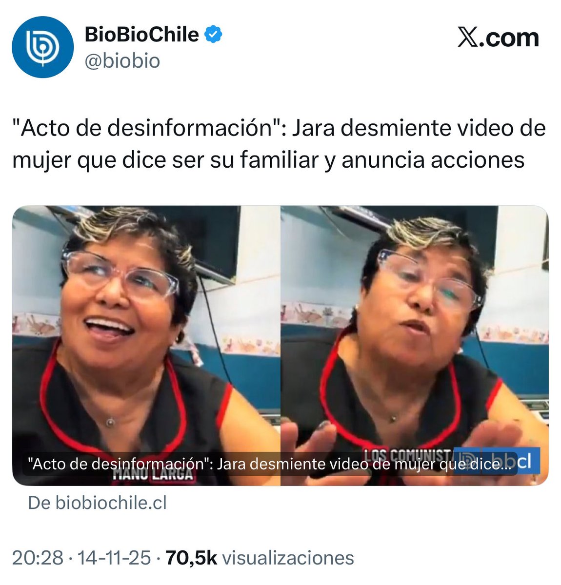 santozallegro's tweet photo. La derecha miente y desinforma y lo hace descaradamente…❗️❗️❗️
@jeannette_jara https://t.co/4HE1pienNd