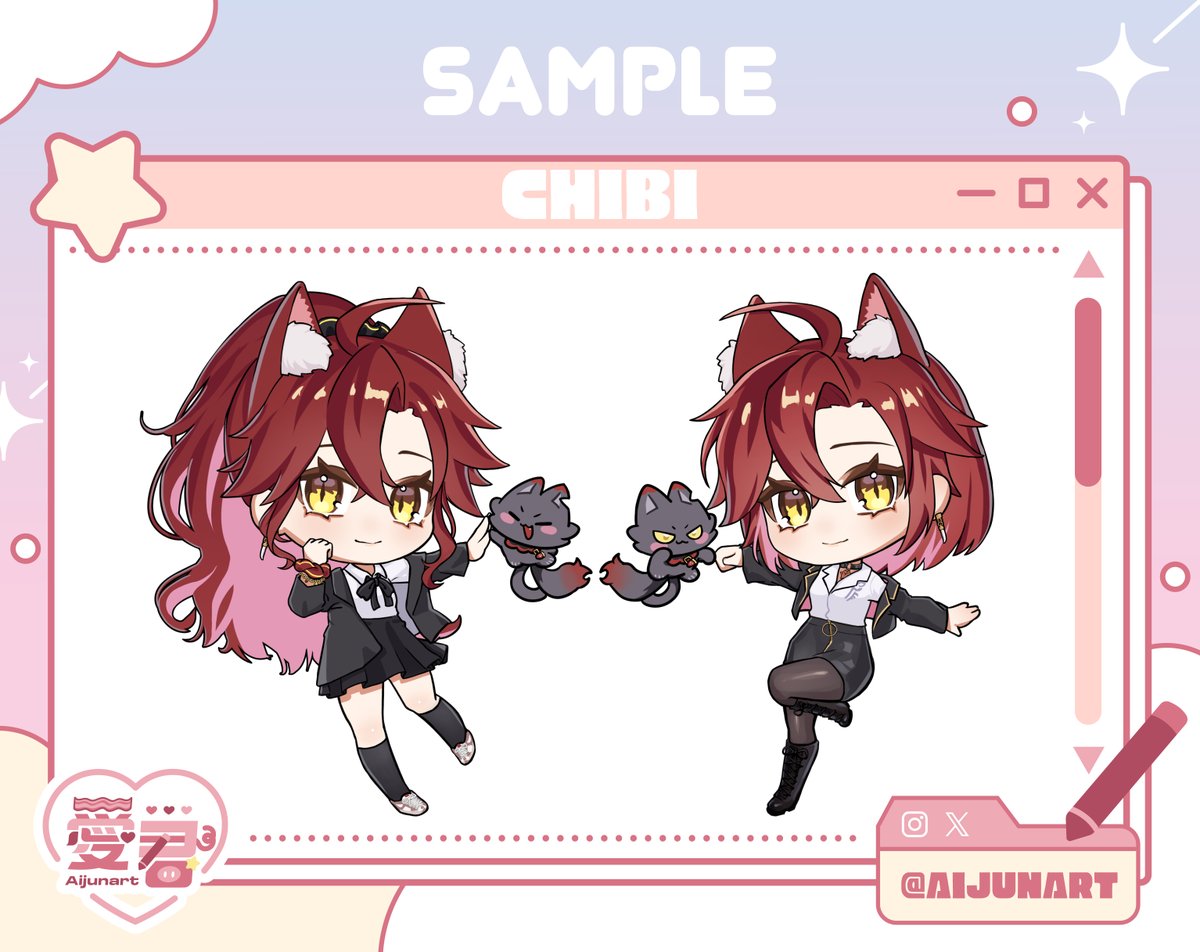 感謝委託🫶

#委託 #Commission  #Chibi  #魅寶要寵