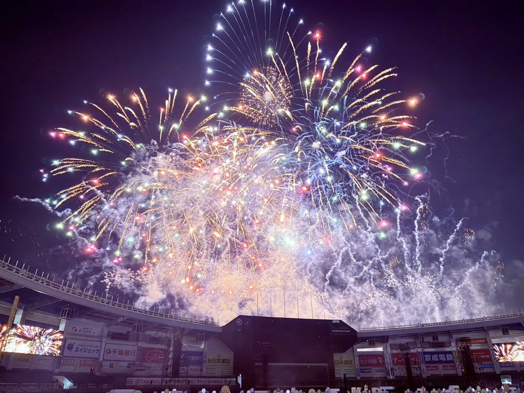 今年の花火も豪華だった！！ #KingandPrinceとうちあげ花火 #KPと