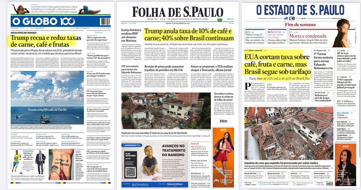 A Globo PRECISA ser fechada e responsabilizada.

3 capas, só a Globo manipula e não dá a informação clara.