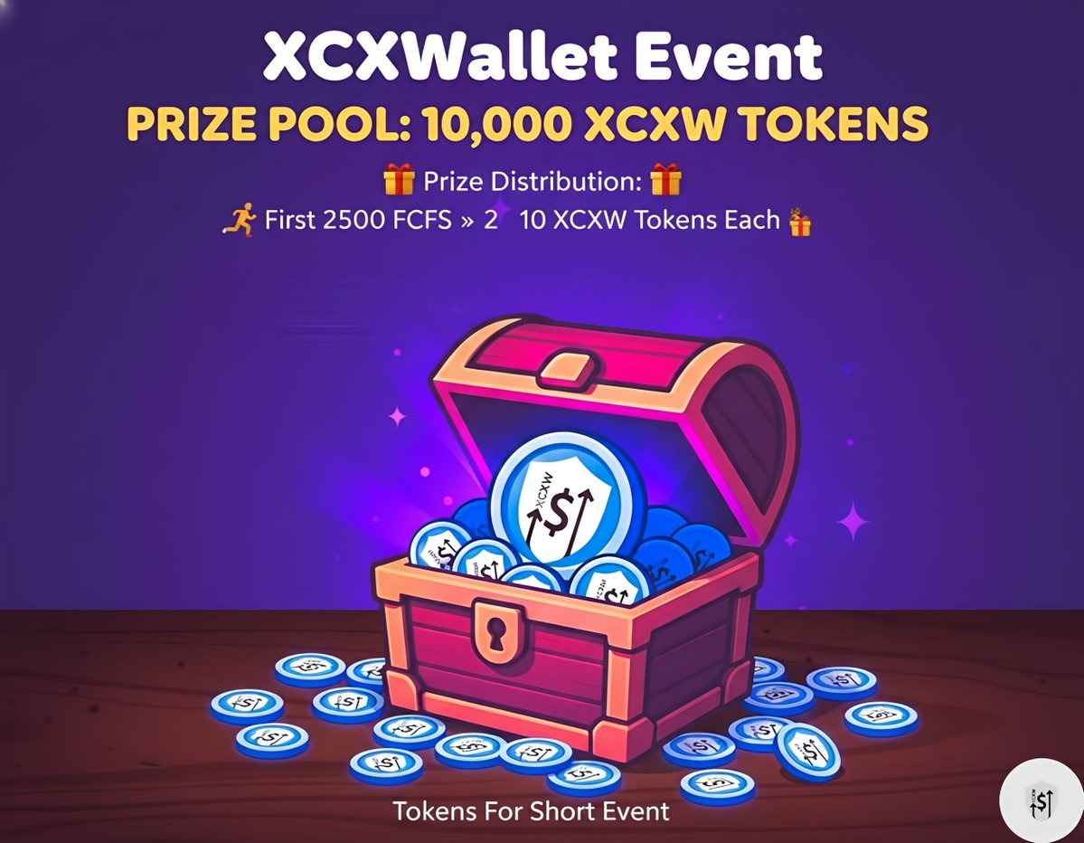 XCXWallet's tweet image. XCXWallet Event 💯▶️🎁

Prize Pool 10k XCXW Tokens, XCXWallet Event,🎁 Prize Distribution:- XCXW 

Short Event Forms-Link Here
docs.google.com/forms/d/e/1FAI…

....
#XCXW #Event #Pool #XCXWallet