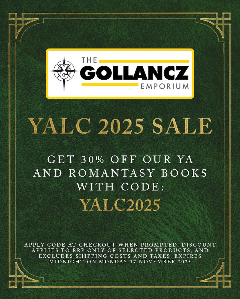 It's YALC weekend! 

To celebrate, you can grab YA and Romanstasy books for 30% off with the code YALC2025

Hurry, the code will expire on Monday 17 Nov at midnight.

Get your book here: brnw.ch/21wXvMA