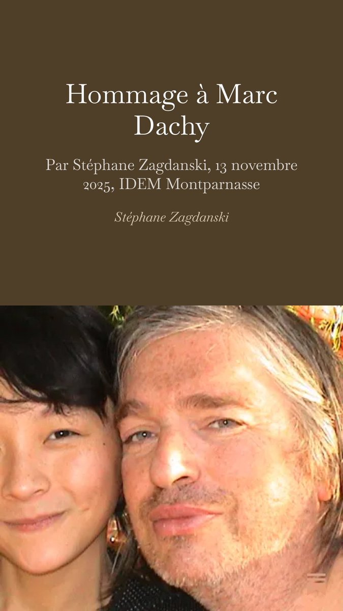 SZagdanski's tweet image. Hommage à Marc Dachy, by @SZagdanski open.substack.com/pub/laggg2020/…