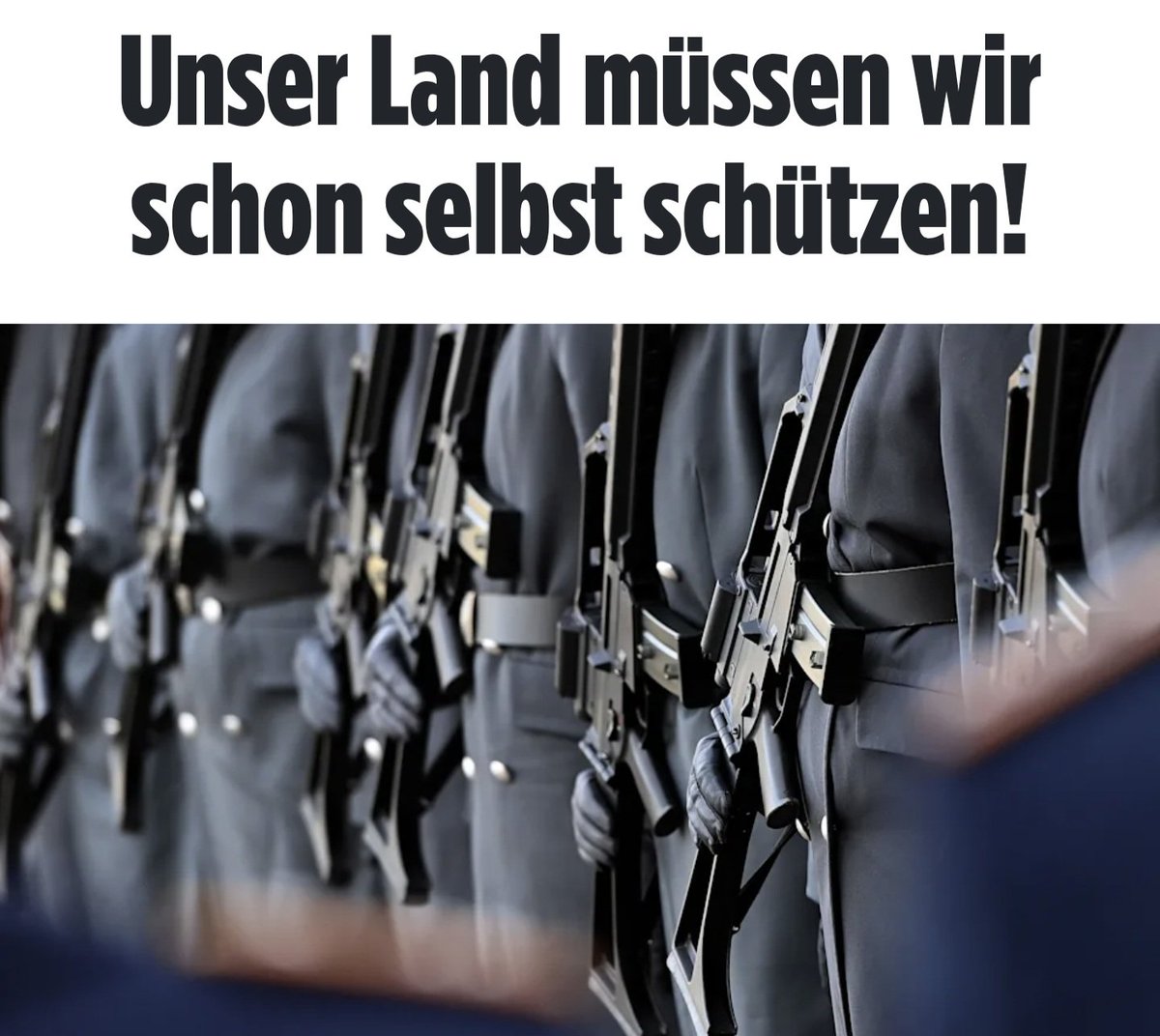 Und plötzlich ist Deutschland wieder "unser" Land...

bild.de/politik/meinun…