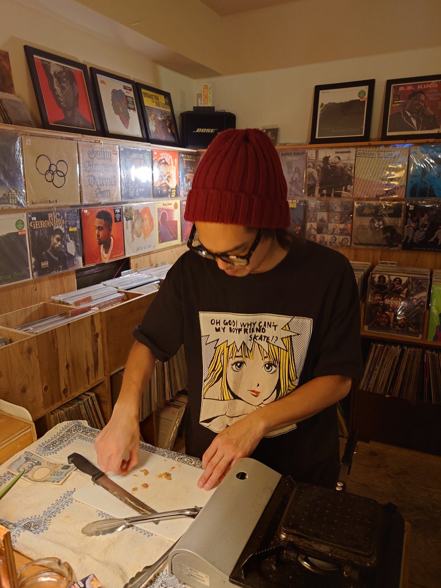 cantaloop70s's tweet image. #dourakurecord
#freesoul
#キテレツ 
#ストップひばりくん
のTシャツってクール
ホットサンドをやってま〜す…カンタ