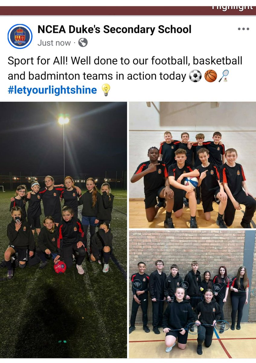 NCEA Duke's Secondary School (@nceadukes) on Twitter photo 