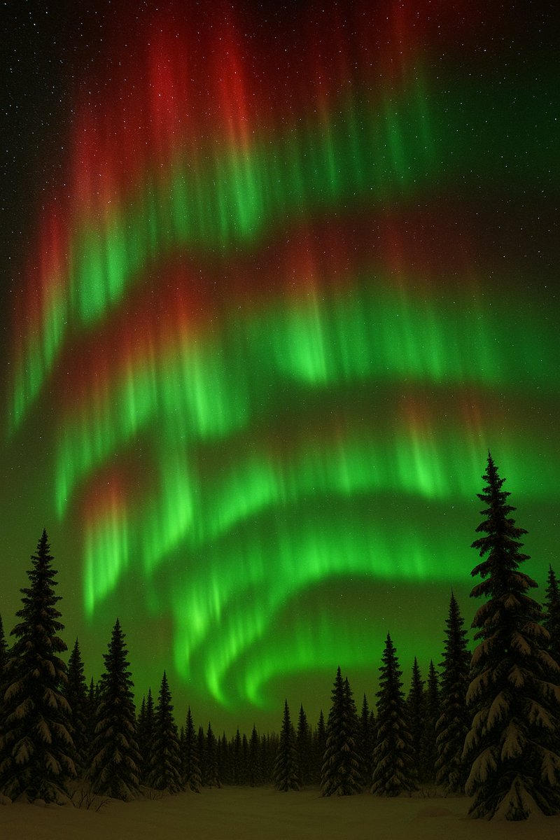 Joder, ¿y eso es una Aurora Boreal?
-No.... es el reflejo de las luces de Navidad en #Vigo.