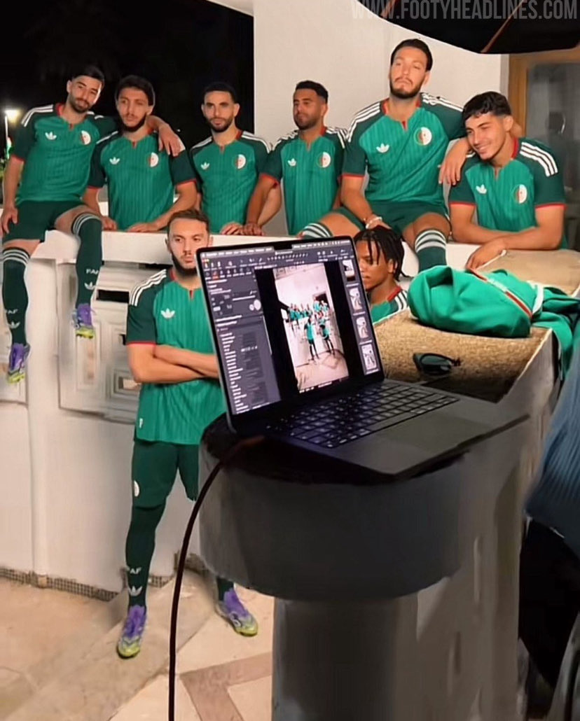 🚨— صورة مُسربة من جلسة تصوير الطقم الأحتياطي لمنتخب الجزائر 🇩🇿 2026 …