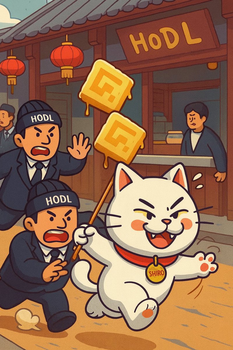 Meow 😼
$SHIRO Neko says:  Golden vibes? Only if you’re part of the purr-fect community.

From ETH to Solana, we’re everywhere whiskers twitch.

X- <a href="/shiro/">Shiro Neko</a>