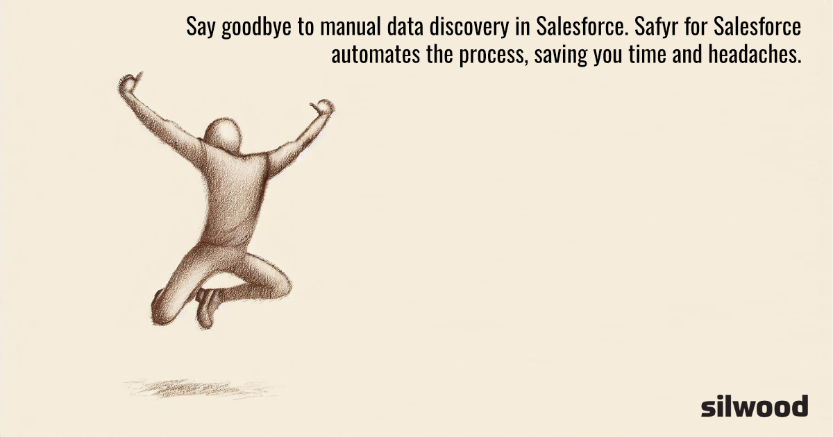 Silwood_Safyr's tweet image. Say goodbye to manual data discovery in #Salesforce. Safyr for Salesforce automates the process, saving you time and headaches. ow.ly/h6mW50WIeyI