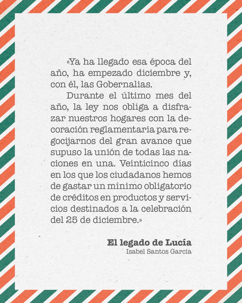 arrejuntaletras's tweet photo. ✨🎄¡Conoce a los autores de Navidades Fantásticas! 🎄✨
Hoy, cerrando la antología con un relato de Fantasía 🪄 le toca a Isabel Santos García (@IsabelSantosG) https://t.co/Uj45V7ILjr