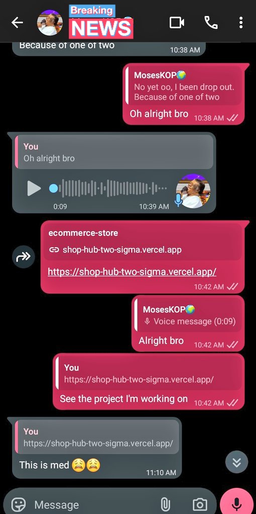 victorChinedu97's tweet image. Am really good at what I do, not done with project yet but getting lovely reviews already..  let's build your website and brand, you won't regret it trust me. Check out the project.. 
shop-hub-two-sigma.vercel.app

#WebDevelopment #frontendwebdeveloper
#React