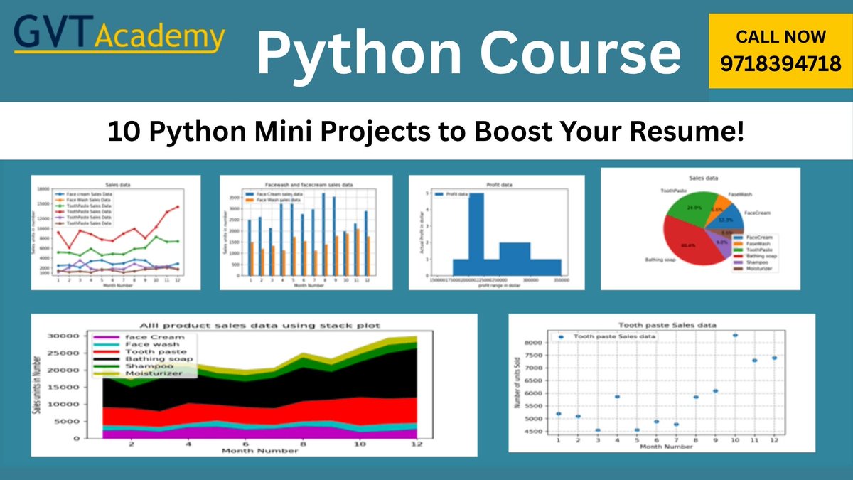 GVTAcademy's tweet image. I just published 10 Python Mini Projects to Boost Your Resume medium.com/p/10-python-mi… 
#PythonProjects #LearnPython #PythonForBeginners #PythonTraining #GVTacademynoida #PythonCourse #NoidaStudents #CareerInTech #CodingWithPython #BestPythonCourseInNoida