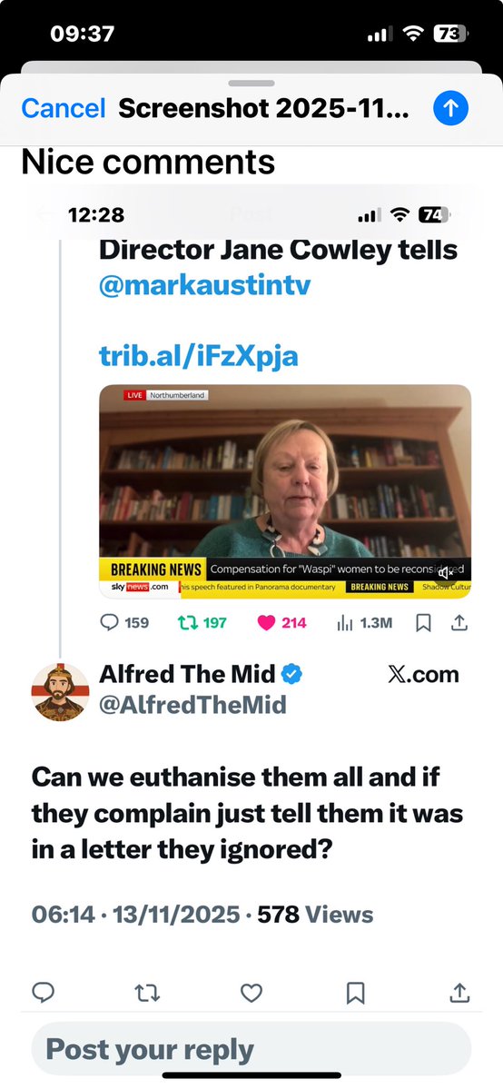 jcjumble's tweet image. This is a comment to ⁦@WASPI_Campaign⁩ &amp;amp; supporters.  👇🏻. This is what #Waspi &amp;amp; #1950sWomen #Women@have to deal with!