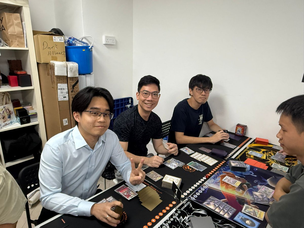 <a href="/KouritenSG/">KouritenSG</a> x <a href="/zawasho/">ざわ</a>
Digiversus New Digicup 3v3!

13 teams
R1: Hudie W T W
R2: Maste W T W
R3: Exa W T W
R4: RK W T W
Team 4-0, Individual 11-1

1st place!!

No burdens today 🌚
<a href="/bryandara/">Bryan-先輩</a>
<a href="/Death_Calibur/">UNKER | T.Kenneth</a>

Great wall of Gankoo 💪
#Unker最强 #Digimon好玩吗