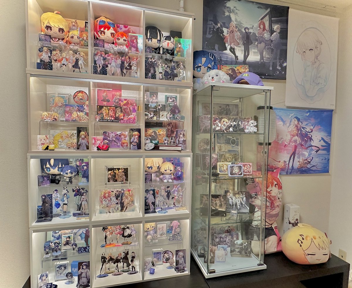 viscacha_'s tweet image. ReGLOSS棚の更新完了！！
幸せ空間すぎる☺️
 #ReGLOSS